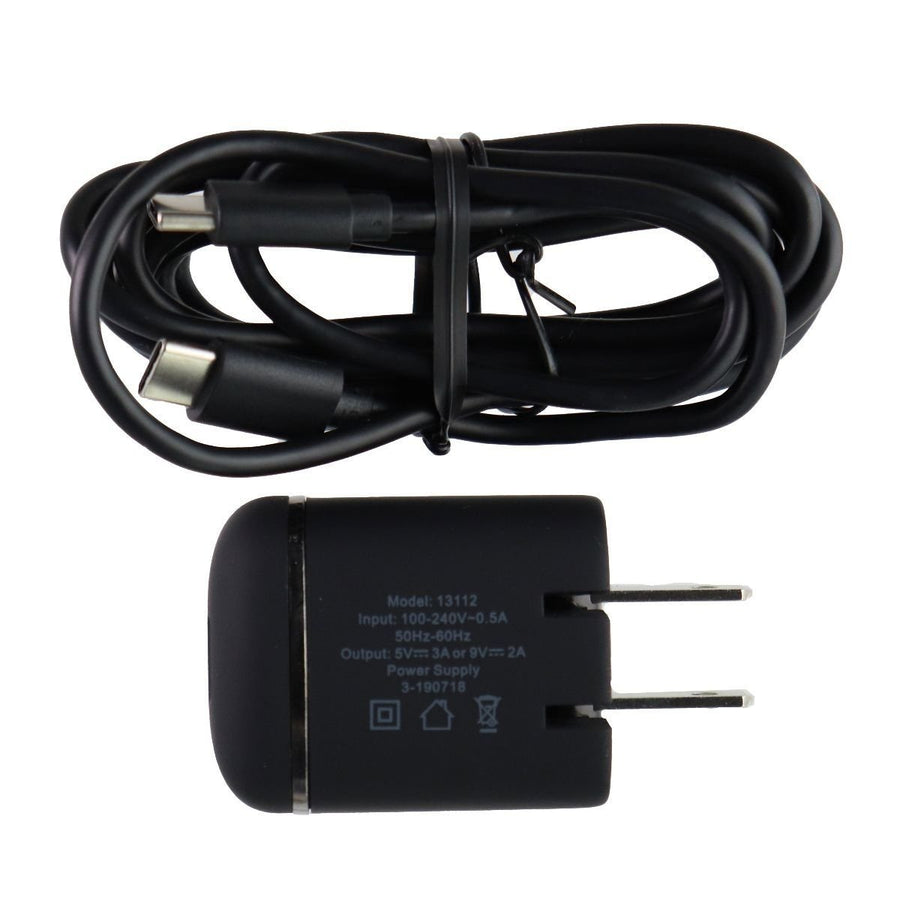 Just Wireless Power Adapter With USB-C Charge and Sync Cable - Black Image 1