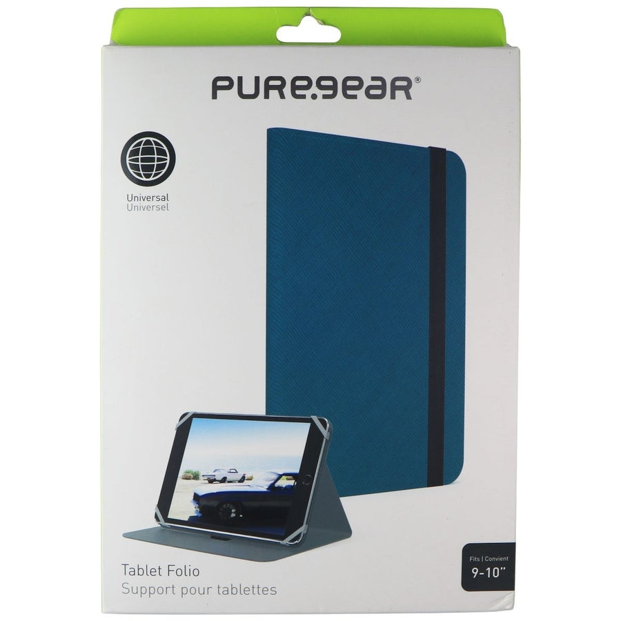 PureGear Universal Folio Case for All 9 to 10-inch Tablets - Teal Image 1