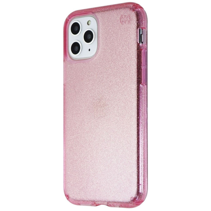 Speck Presidio Clear + Glitter Case for Apple iPhone 11 Pro - Bella Pink/Gold Image 1