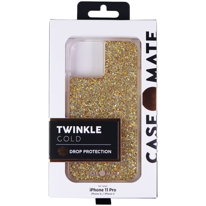 Case-Mate Twinkle Case for Apple iPhone 11 Pro / iPhone XS / iPhone X - Gold Image 1