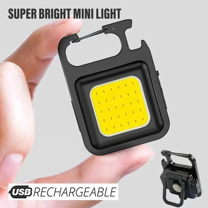 Rechargeable Mini LED Flashlight High Power Torch for Camping Self Image 4