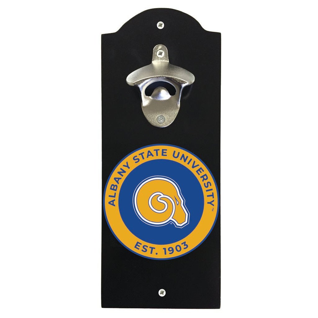 Albany State University Wall Mounted Bottle Opener Officially Licensed Collegiate Product Image 1