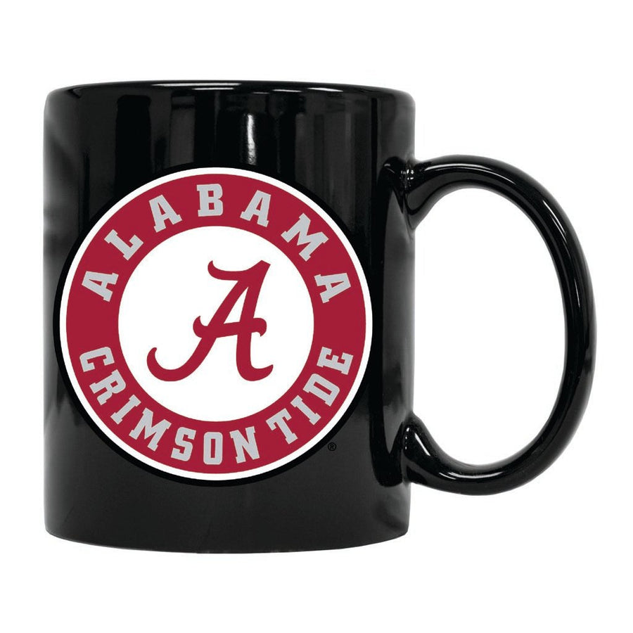 Alabama Crimson Tide 12 oz Ceramic Coffee Mug Circle Design Officially Licensed Collegiate Product Image 1