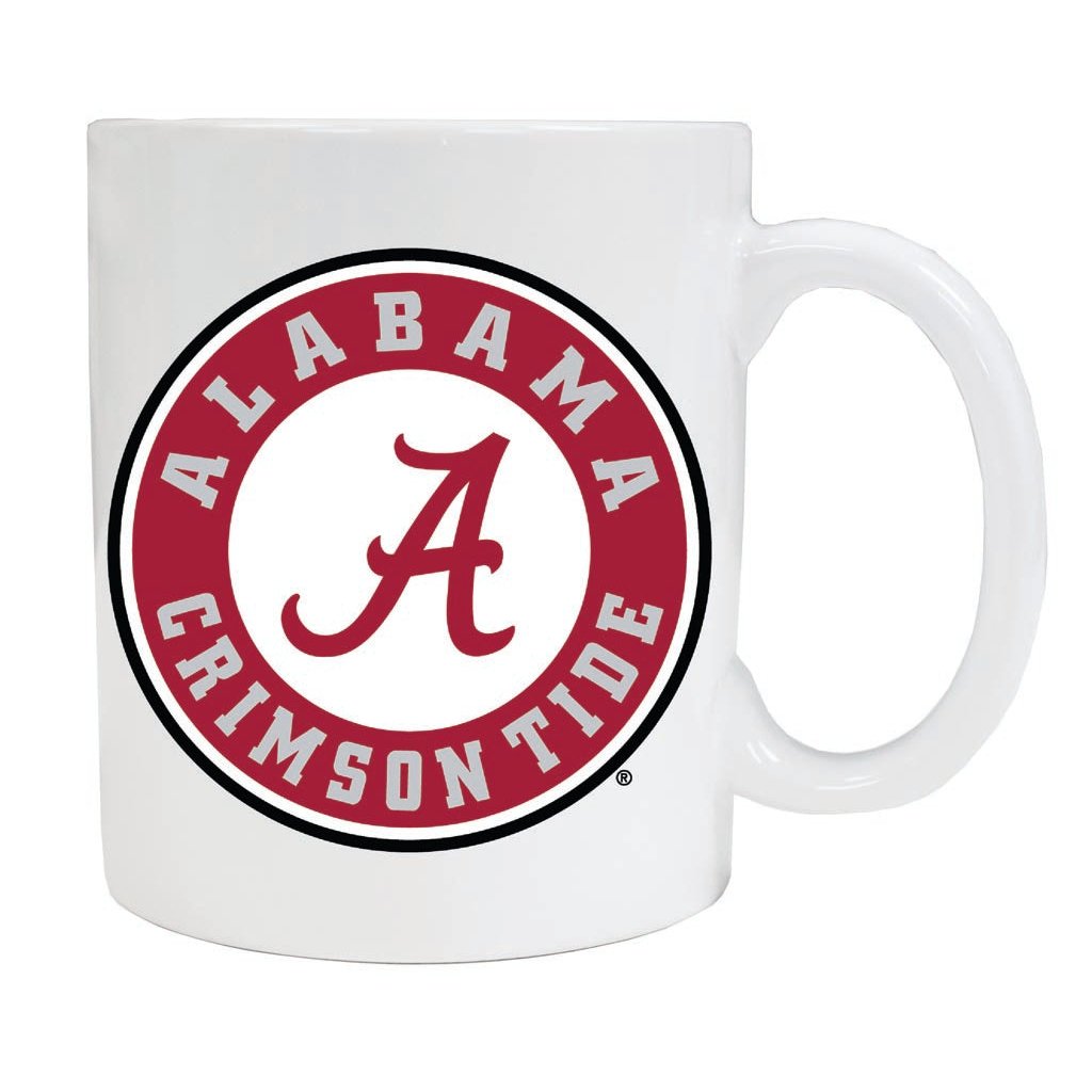 Alabama Crimson Tide 12 oz Ceramic Coffee Mug Circle Design Officially Licensed Collegiate Product Image 2