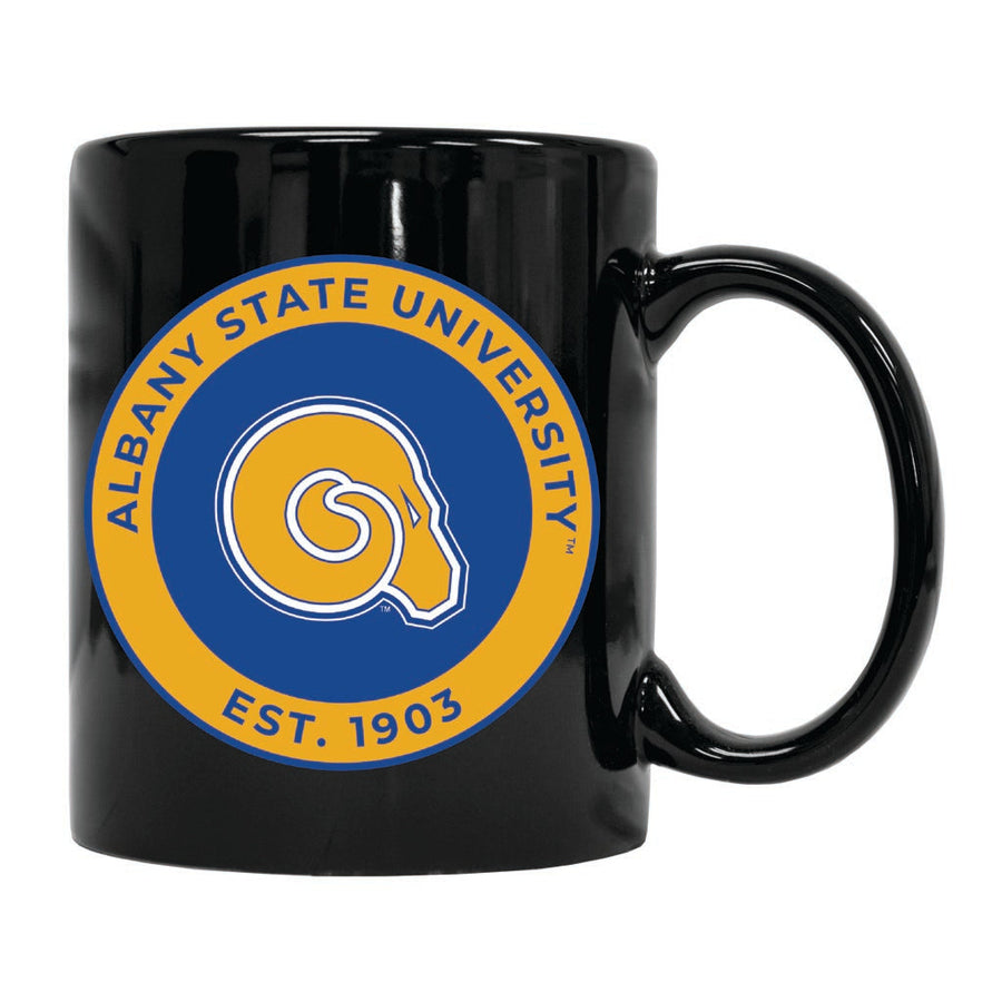 Albany State University 12 oz Ceramic Coffee Mug Circle Design Officially Licensed Collegiate Product Image 1