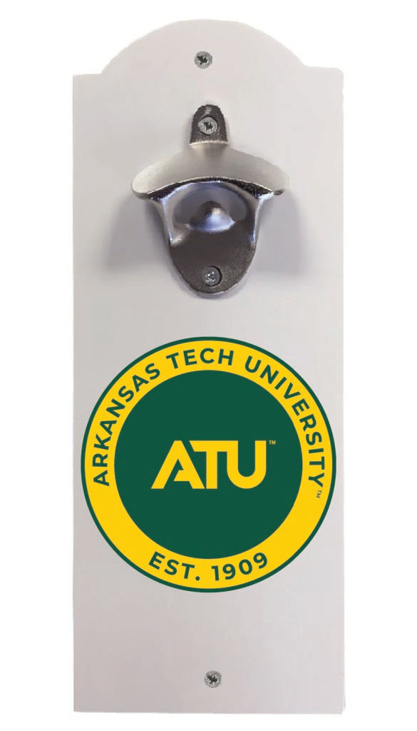 Arkansas Tech University Wall Mounted Bottle Opener Officially Licensed Collegiate Product Image 1