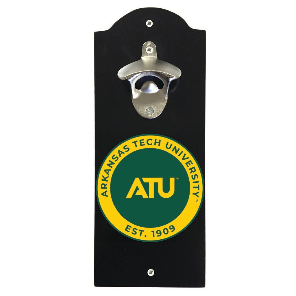 Arkansas Tech University Wall Mounted Bottle Opener Officially Licensed Collegiate Product Image 2