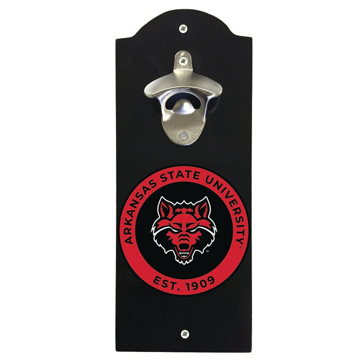 Arkansas State Wall Mounted Bottle Opener Officially Licensed Collegiate Product Image 1