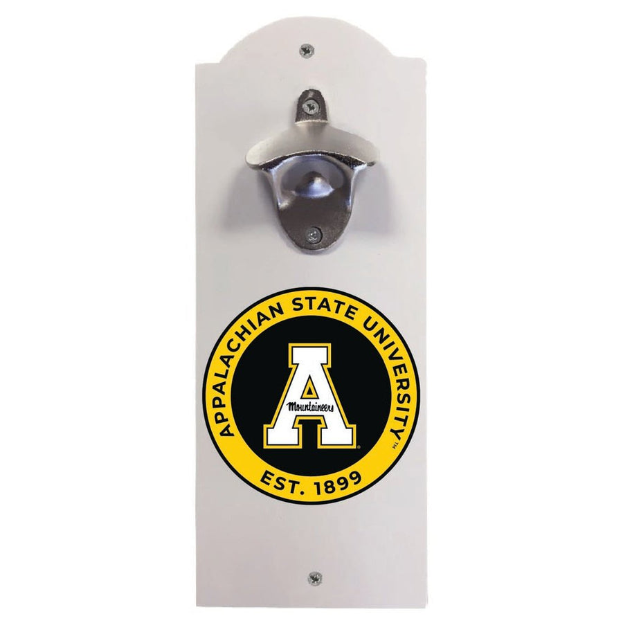 Appalachian State Wall Mounted Bottle Opener Officially Licensed Collegiate Product Image 1