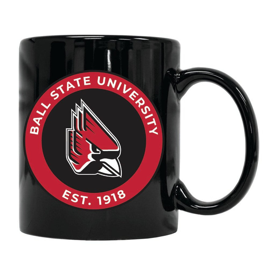 Ball State University 12 oz Ceramic Coffee Mug Circle Design Officially Licensed Collegiate Product Image 1