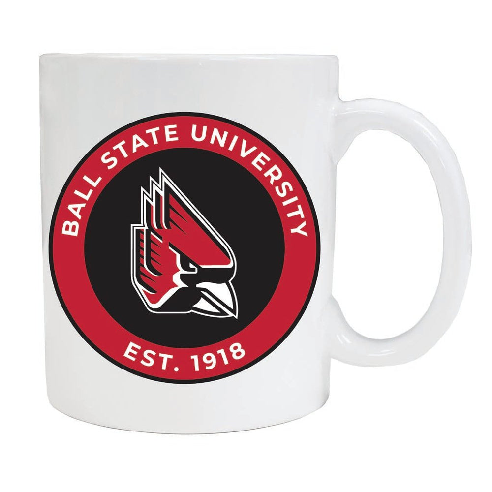 Ball State University 12 oz Ceramic Coffee Mug Circle Design Officially Licensed Collegiate Product Image 2