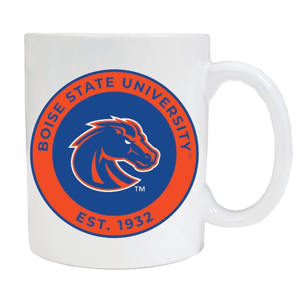 Boise State Broncos 12 oz Ceramic Coffee Mug Circle Design Officially Licensed Collegiate Product Image 2