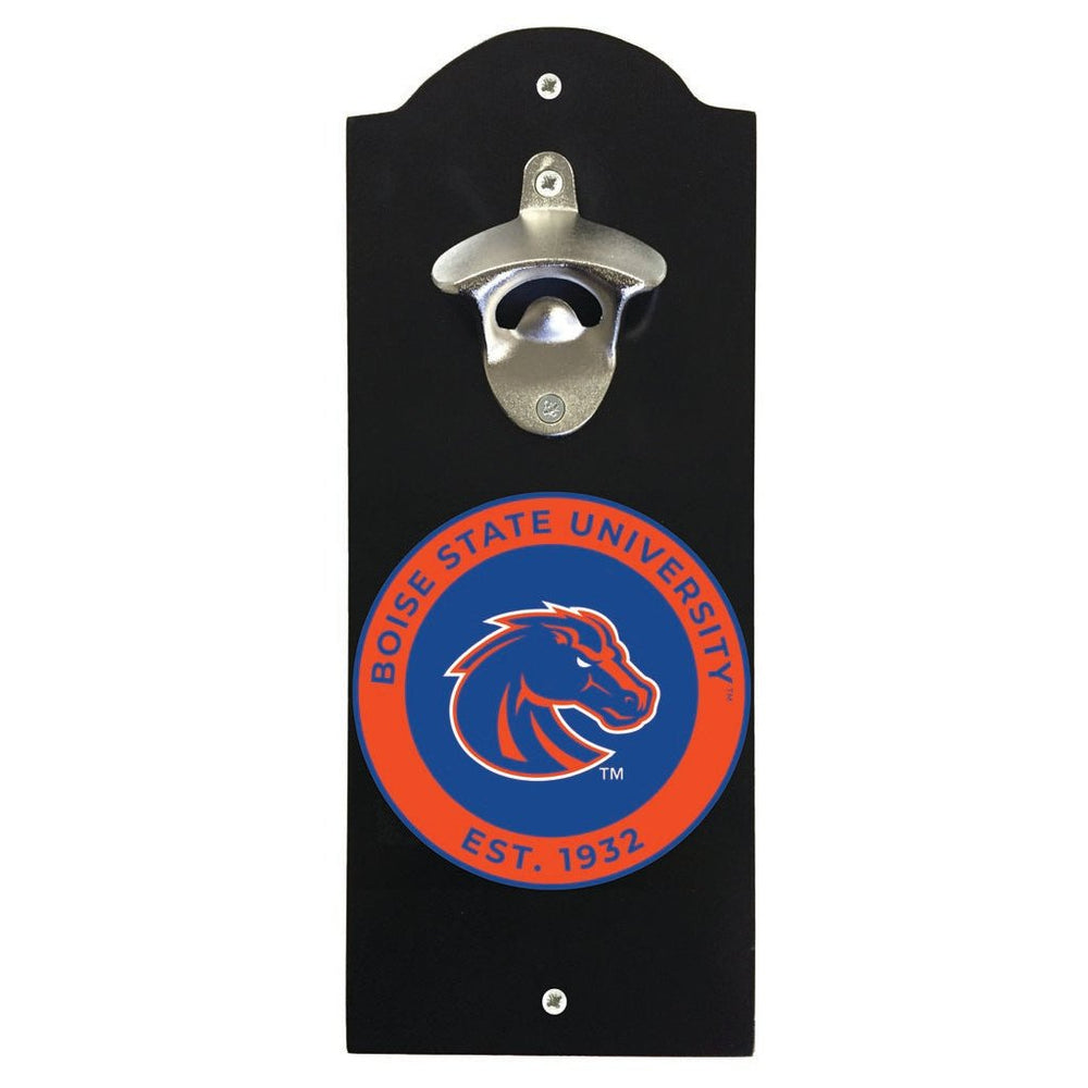 Boise State Broncos Wall Mounted Bottle Opener Officially Licensed Collegiate Product Image 2