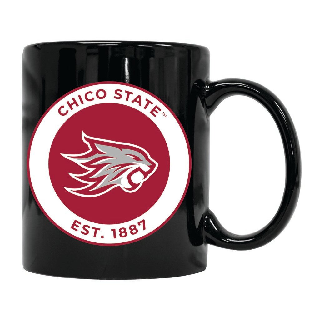 California State University Chico 12 oz Ceramic Coffee Mug Circle Design Officially Licensed Collegiate Product Image 1