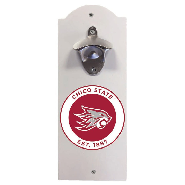 California State University Chico Wall Mounted Bottle Opener Officially Licensed Collegiate Product Image 1