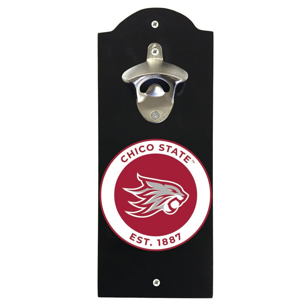 California State University Chico Wall Mounted Bottle Opener Officially Licensed Collegiate Product Image 2