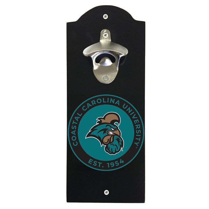 Coastal Carolina University Wall Mounted Bottle Opener Officially Licensed Collegiate Product Image 1