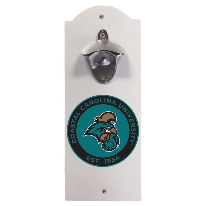 Coastal Carolina University Wall Mounted Bottle Opener Officially Licensed Collegiate Product Image 2