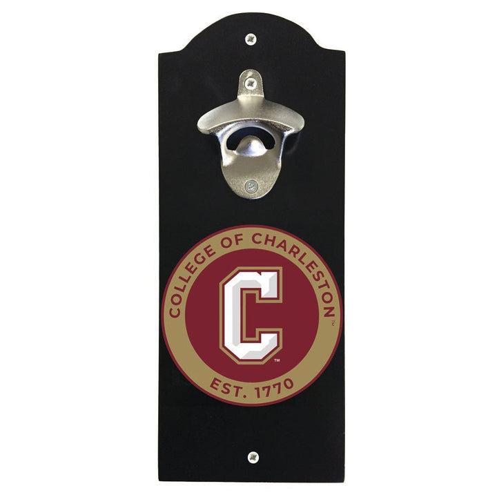 College of Charleston Wall Mounted Bottle Opener Officially Licensed Collegiate Product Image 2