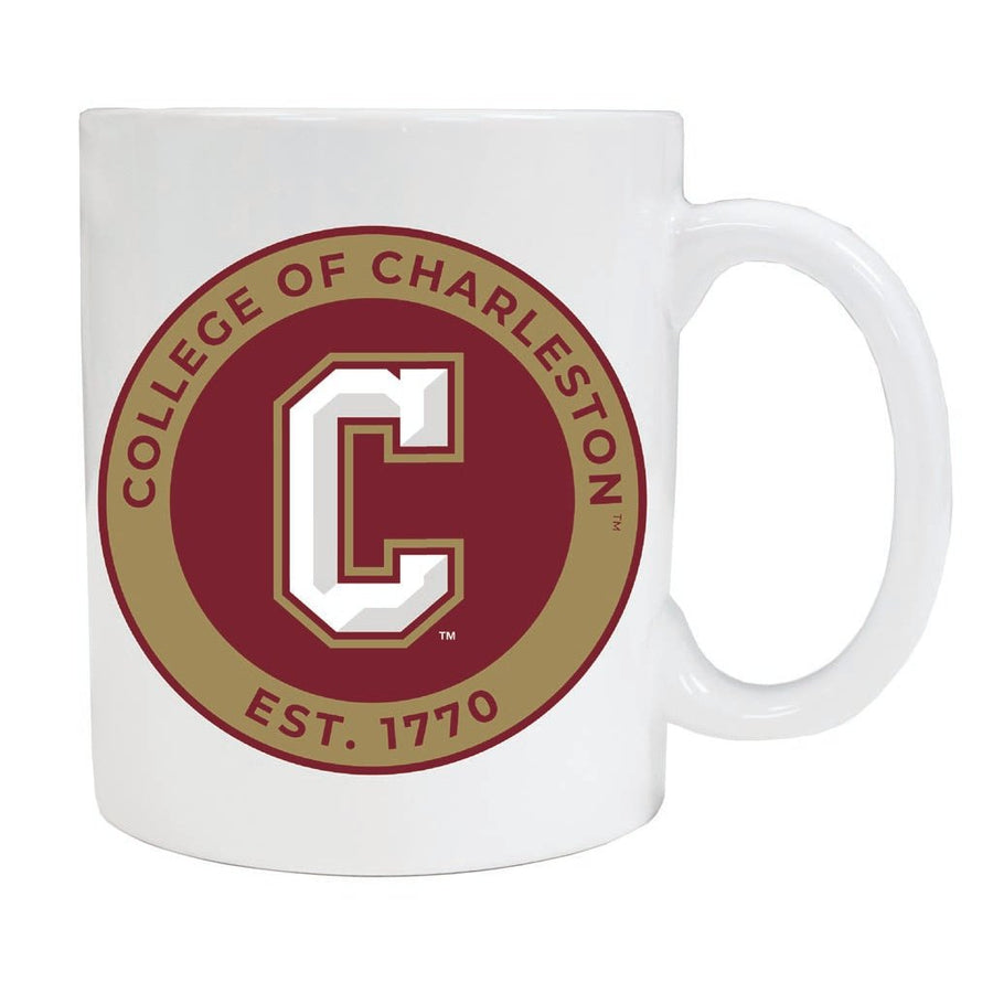 Cougars of Charleston 12 oz Ceramic Coffee Mug Circle Design Officially Licensed Collegiate Product Image 1