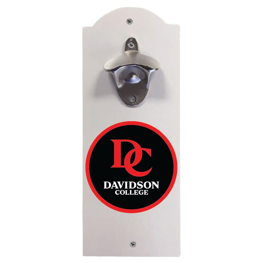 Davidson College Wall Mounted Bottle Opener Officially Licensed Collegiate Product Image 2