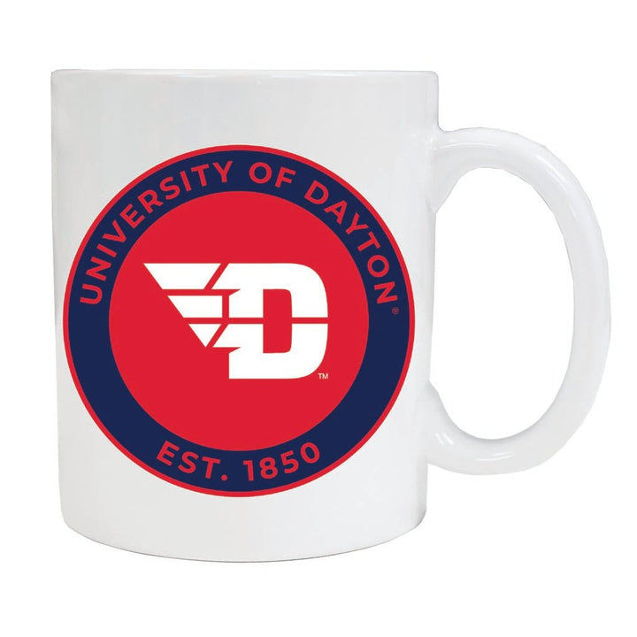 Dayton Flyers 12 oz Ceramic Coffee Mug Circle Design Officially Licensed Collegiate Product Image 1