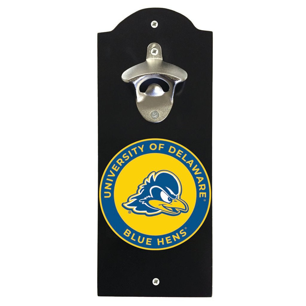 Delaware Blue Hens Wall Mounted Bottle Opener Officially Licensed Collegiate Product Image 2