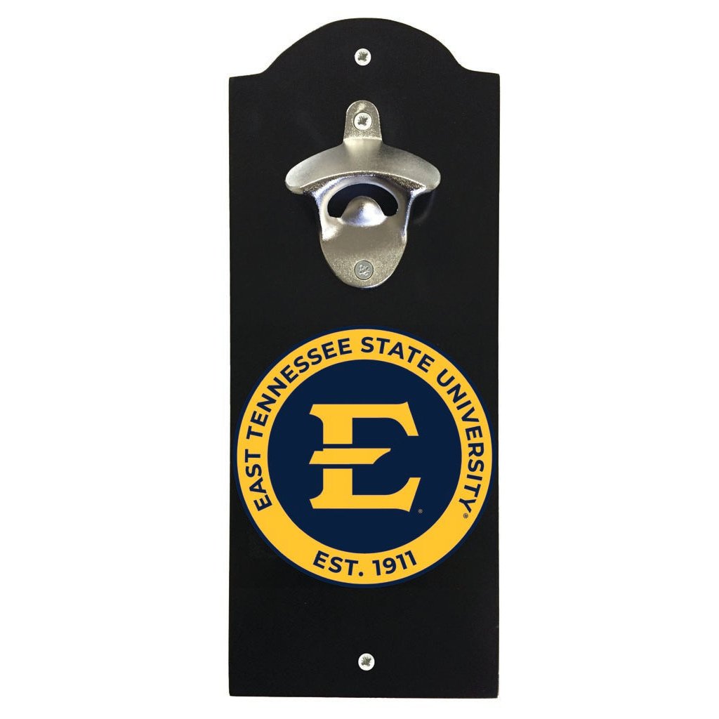 East Tennessee State University Wall Mounted Bottle Opener Officially Licensed Collegiate Product Image 2