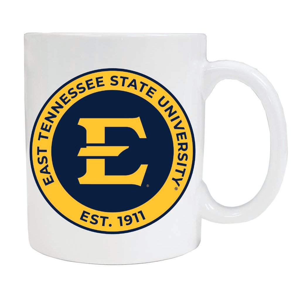 East Tennessee State University 12 oz Ceramic Coffee Mug Circle Design Officially Licensed Collegiate Product Image 2