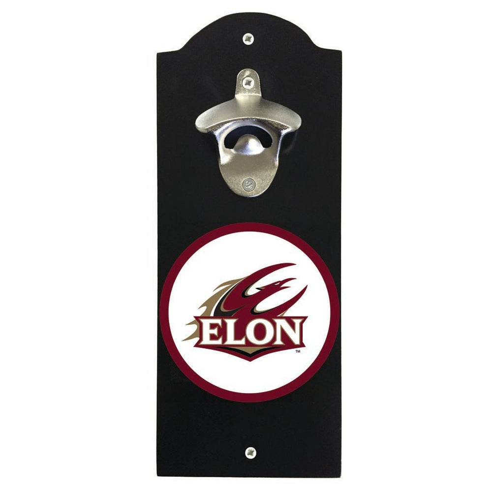 Elon University Wall Mounted Bottle Opener Officially Licensed Collegiate Product Image 2