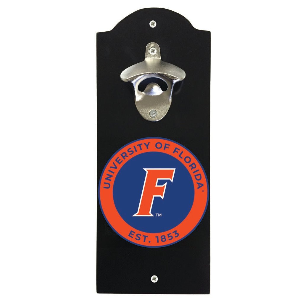 Florida Gators Wall Mounted Bottle Opener Officially Licensed Collegiate Product Image 1