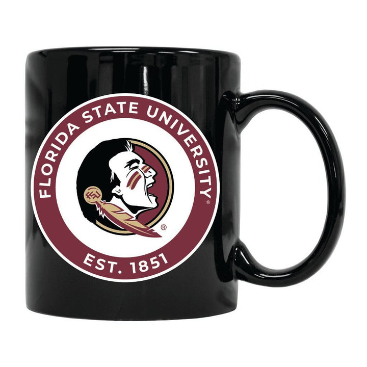 Florida State Seminoles 12 oz Ceramic Coffee Mug Circle Design Officially Licensed Collegiate Product Image 2