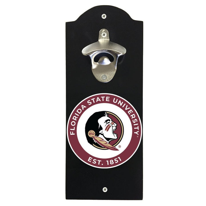 Florida State Seminoles Wall Mounted Bottle Opener Officially Licensed Collegiate Product Image 1