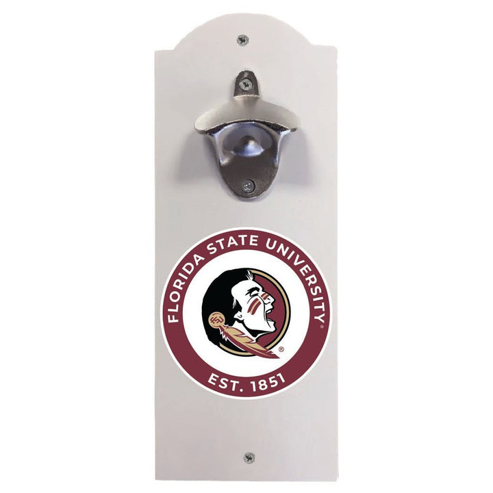 Florida State Seminoles Wall Mounted Bottle Opener Officially Licensed Collegiate Product Image 2