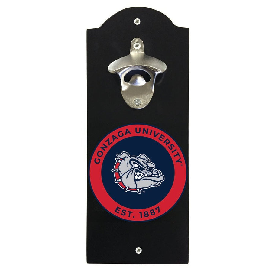 Gonzaga Bulldogs Wall Mounted Bottle Opener Officially Licensed Collegiate Product Image 1