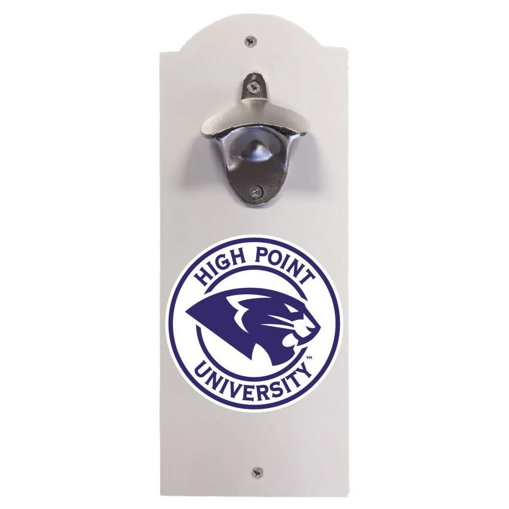 High Point University Wall Mounted Bottle Opener Officially Licensed Collegiate Product Image 2