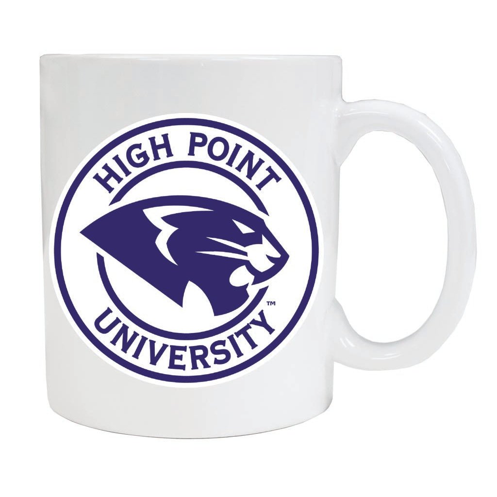 High Point University 12 oz Ceramic Coffee Mug Circle Design Officially Licensed Collegiate Product Image 2