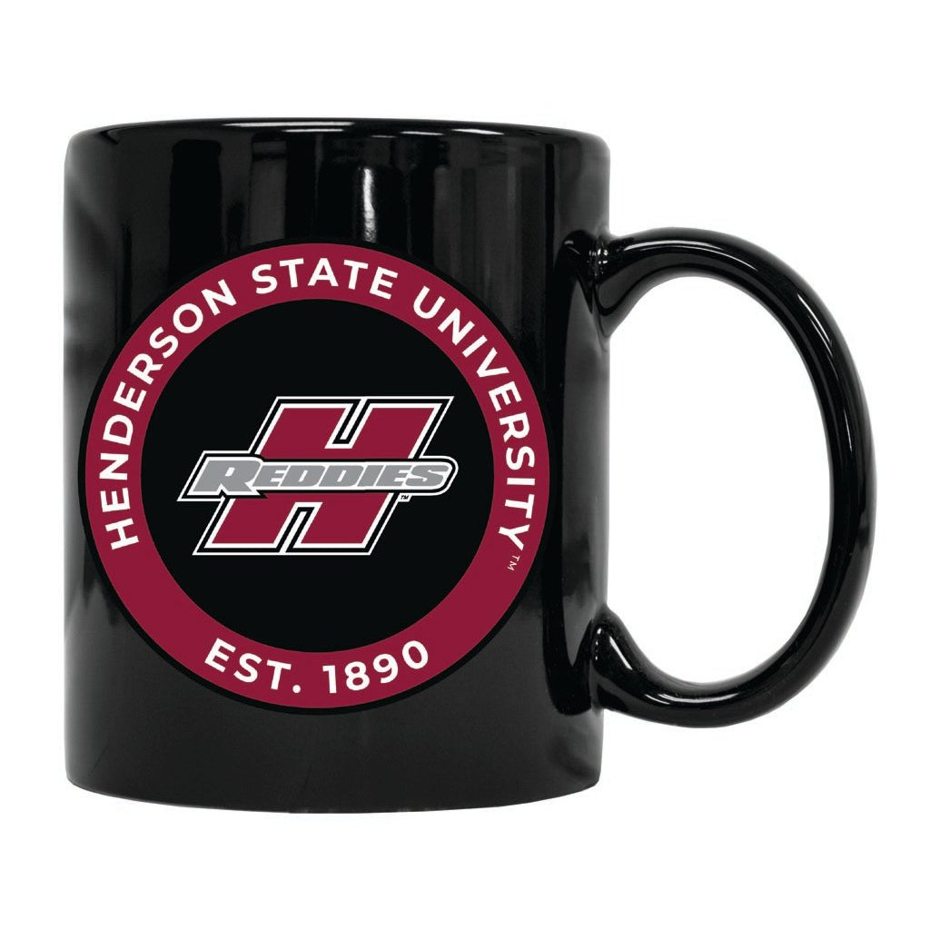 Henderson State Reddies 12 oz Ceramic Coffee Mug Circle Design Officially Licensed Collegiate Product Image 2