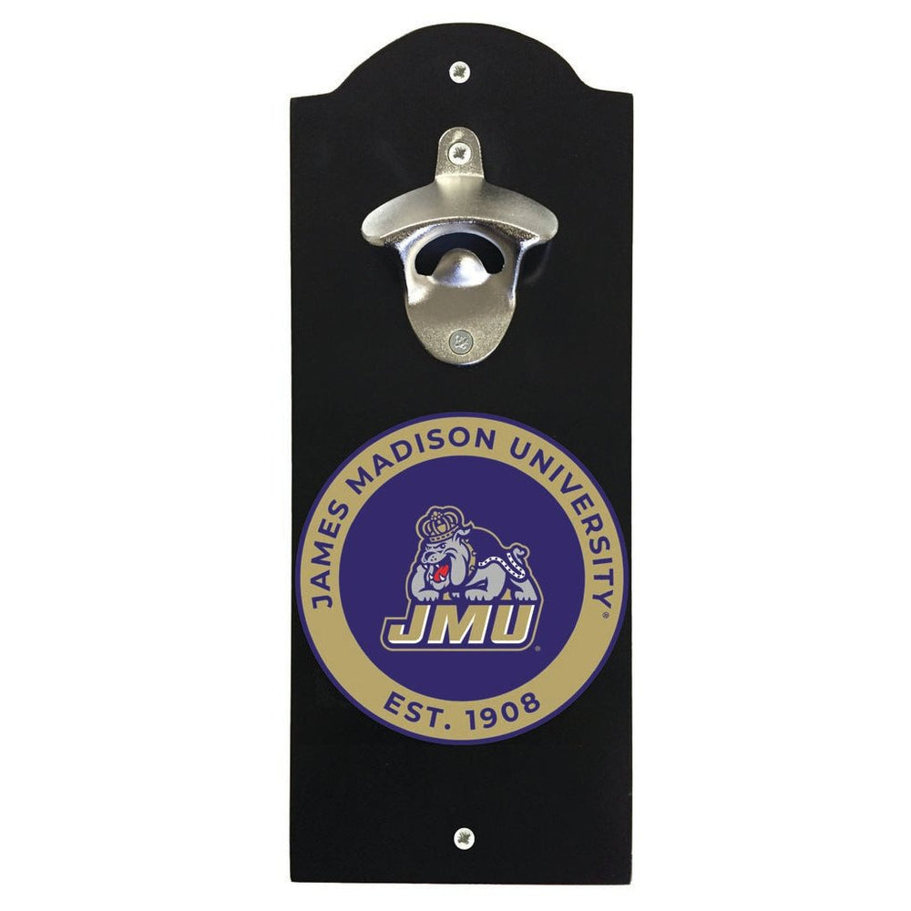 James Madison Dukes Wall Mounted Bottle Opener Officially Licensed Collegiate Product Image 2