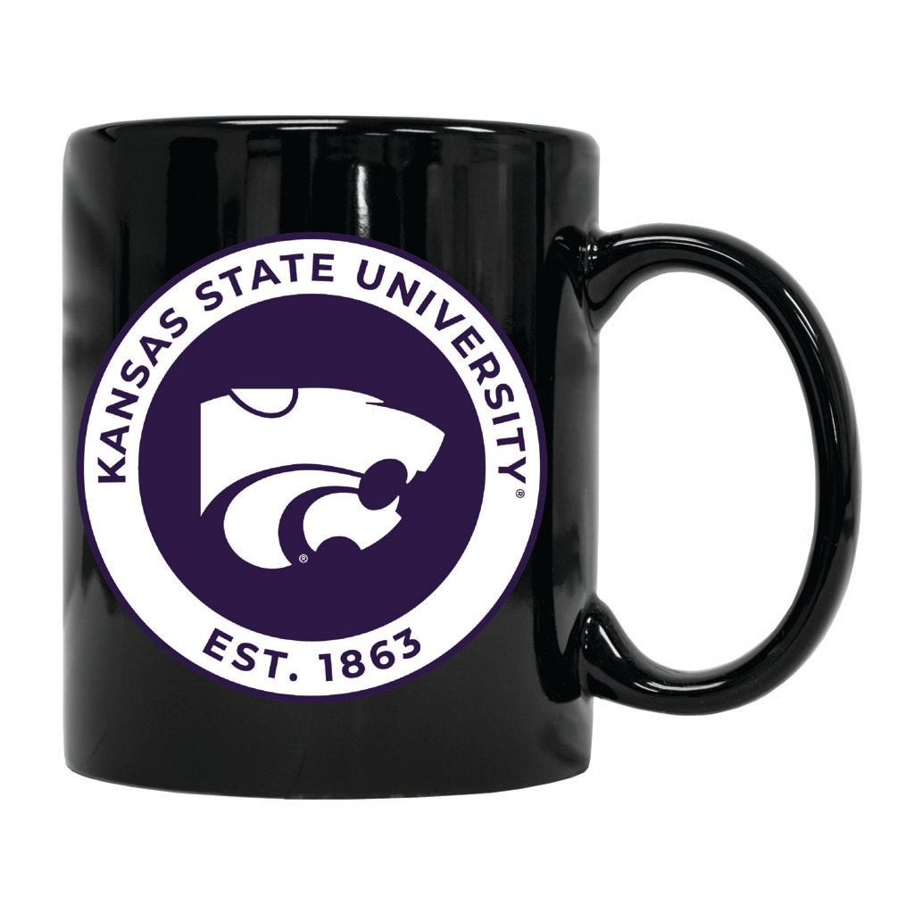 Kansas State Wildcats 12 oz Ceramic Coffee Mug Circle Design Officially Licensed Collegiate Product Image 2