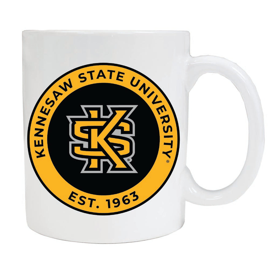 Kennesaw State University 12 oz Ceramic Coffee Mug Circle Design Officially Licensed Collegiate Product Image 1