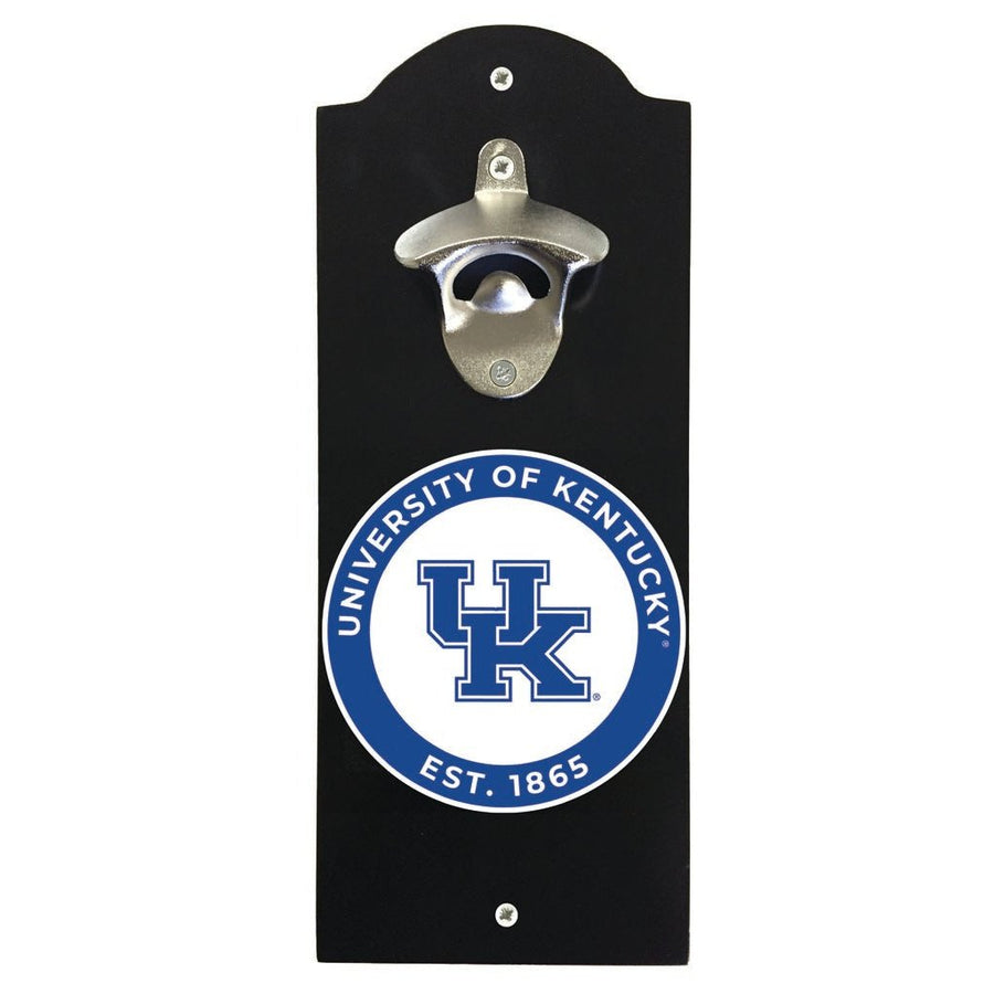 Kentucky Wildcats Wall Mounted Bottle Opener Officially Licensed Collegiate Product Image 1