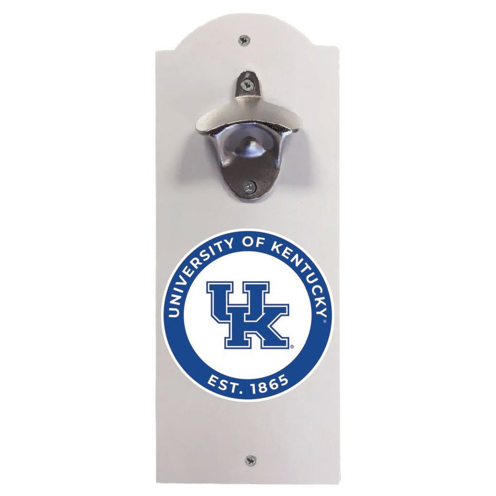 Kentucky Wildcats Wall Mounted Bottle Opener Officially Licensed Collegiate Product Image 2