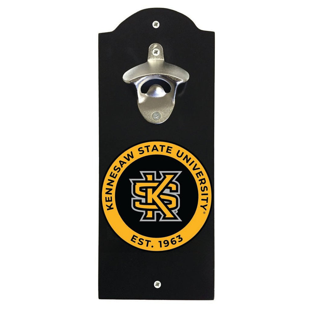 Kennesaw State University Wall Mounted Bottle Opener Officially Licensed Collegiate Product Image 2