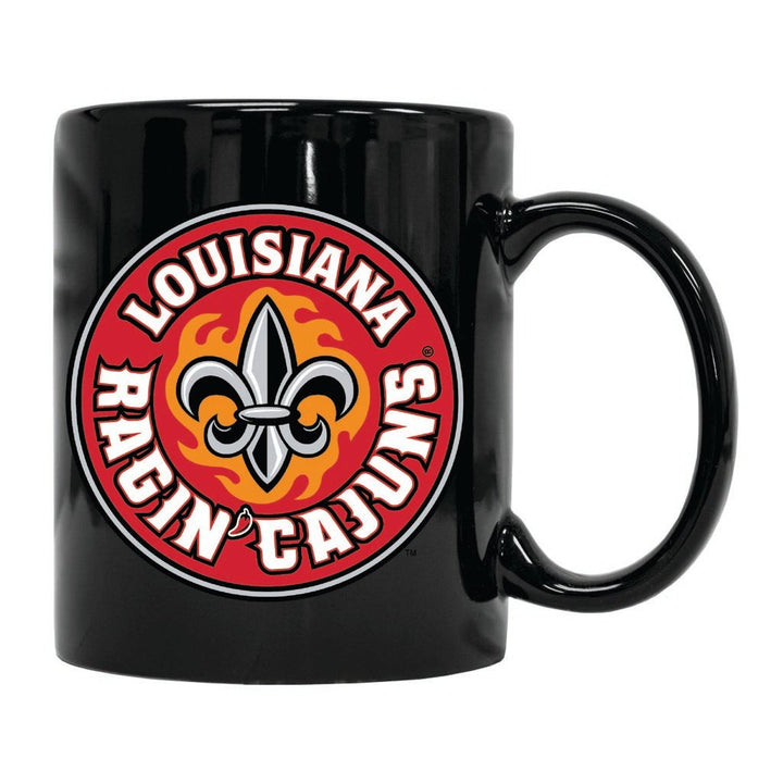 Louisiana at Lafayette Ragin Cajuns 12 oz Ceramic Coffee Mug Circle Design Officially Licensed Collegiate Product Image 2