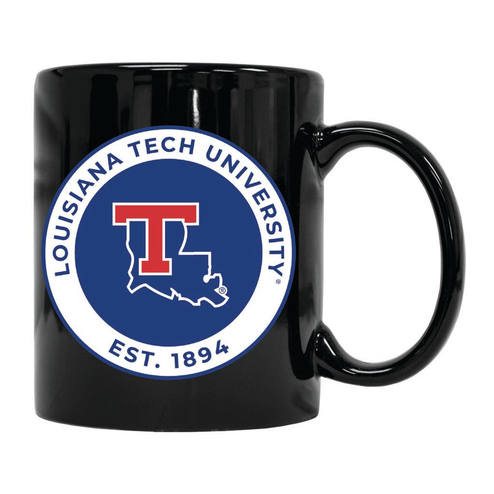 Louisiana Tech Bulldogs 12 oz Ceramic Coffee Mug Circle Design Officially Licensed Collegiate Product Image 2