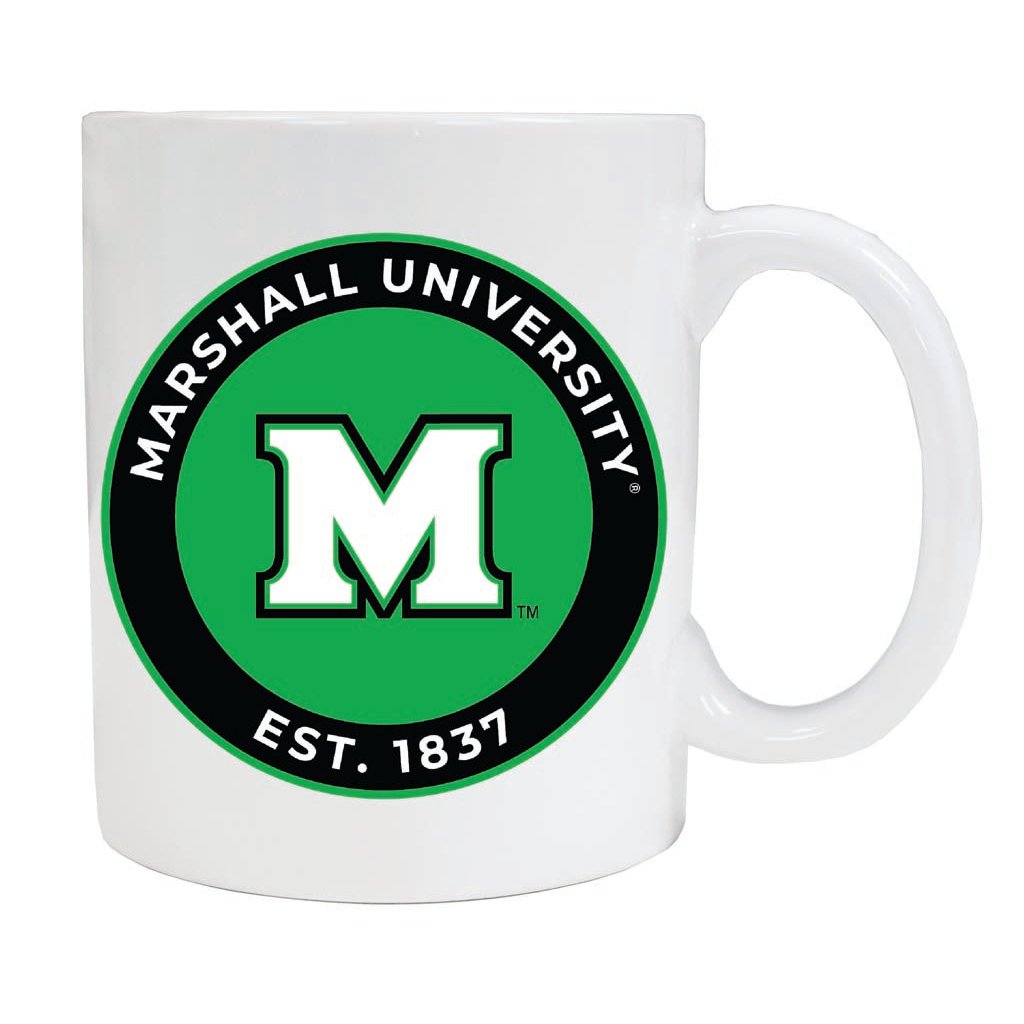 Marshall Thundering Herd 12 oz Ceramic Coffee Mug Circle Design Officially Licensed Collegiate Product Image 1