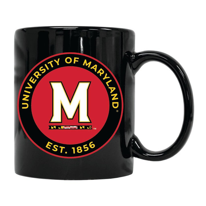 Maryland Terrapins 12 oz Ceramic Coffee Mug Circle Design Officially Licensed Collegiate Product Image 2