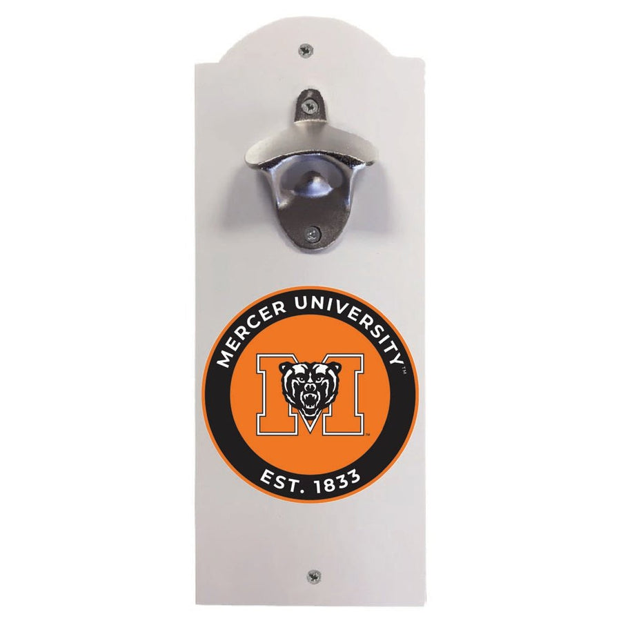 Mercer University Wall Mounted Bottle Opener Officially Licensed Collegiate Product Image 1