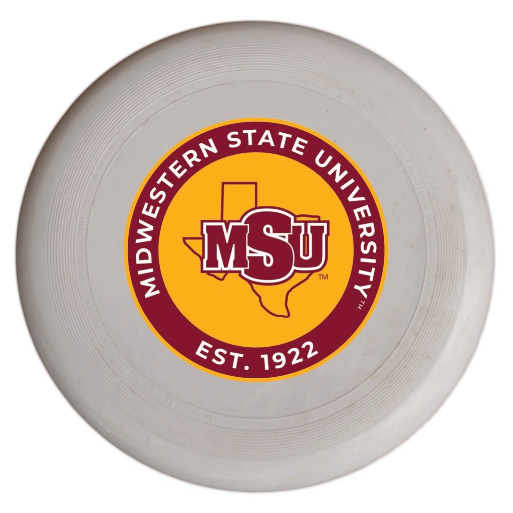 Midwestern State University Mustangs Frisbee Flying Disc Officially Licensed Collegiate Product Image 1